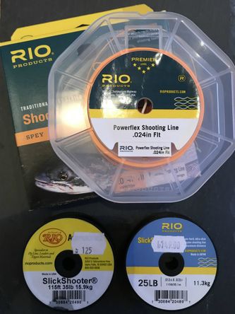 Rio skydeliner. Slickshooter og Powerflex 0.024